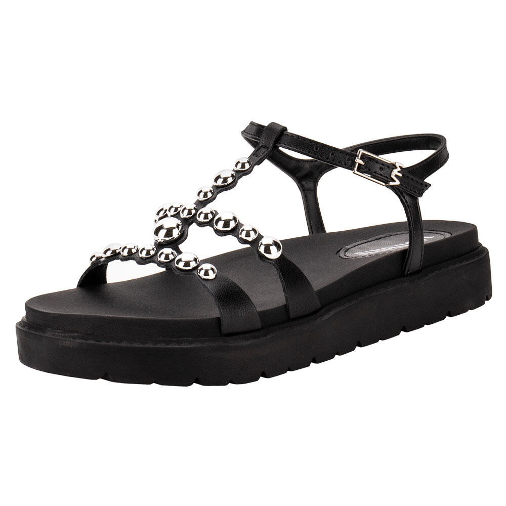 Sandália Feminina Flat Via Marte 176010 em Oferta na Shopee