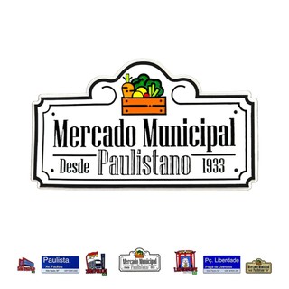 Imã Emborrachado Mercadão São Paulo Brasil