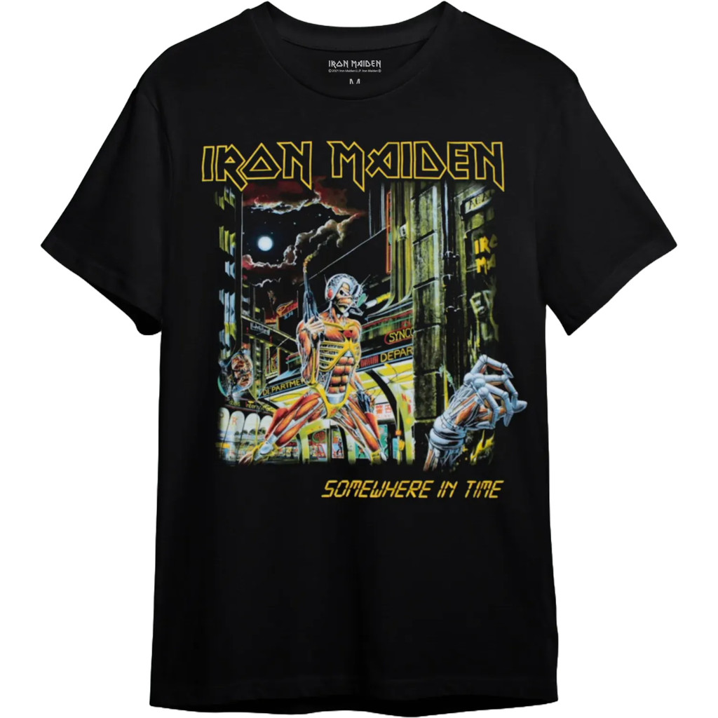 Camiseta Iron Maiden Somewhere In Time