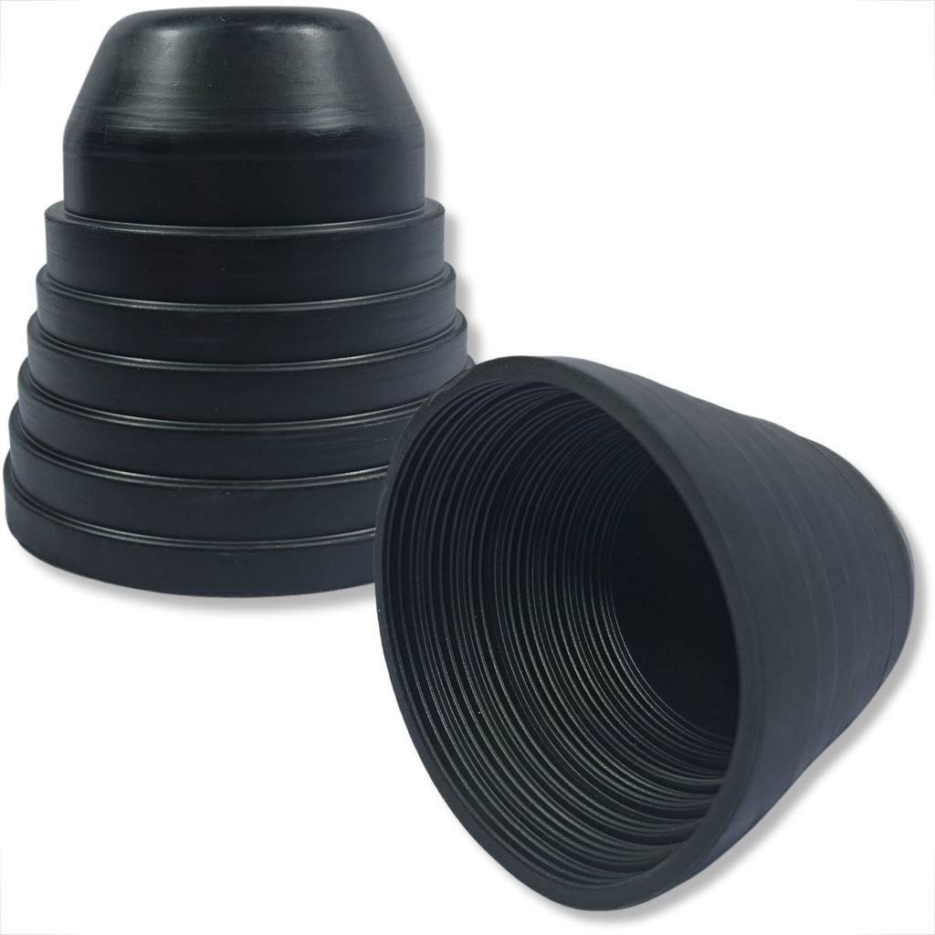 PAR TAMPA DE BORRACHA PARA FAROL UNIVERSAL GUARDA PÓ VEDAÇÃO LÂMPADA 65 70 75 80 85 90 95 100MM