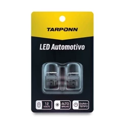 Par Lâmpada Led T20 Pingão 1 Polo 22 Leds 12v 6000k Tarponn