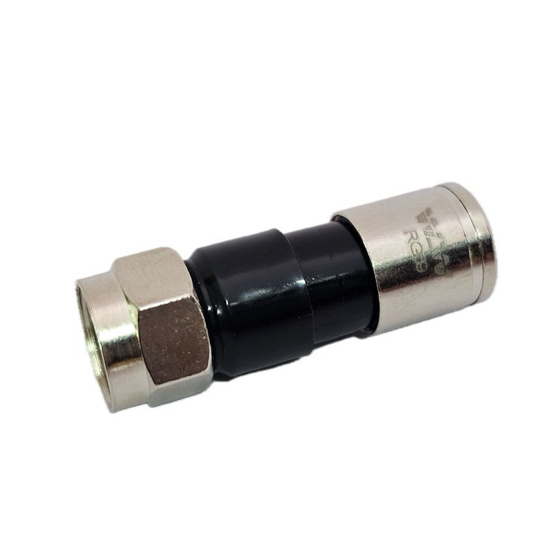 Conector Compressao Rg59 100Un. em Oferta na Shopee