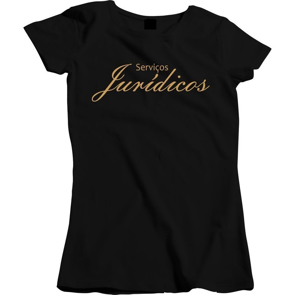 Camisa Feminina Curso Profissão Serviços Jurídicos