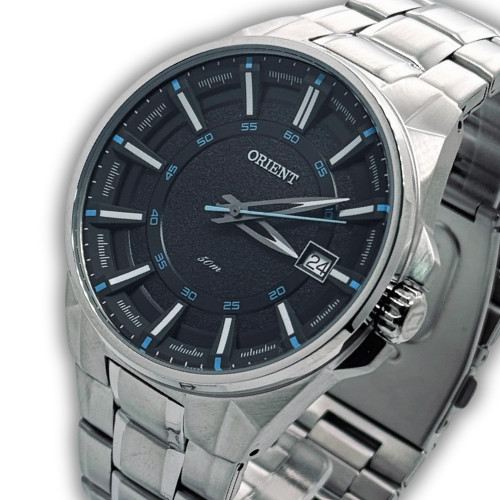 Relógio Orient Masculino Prata Original À Prova D'água em Oferta na Shopee