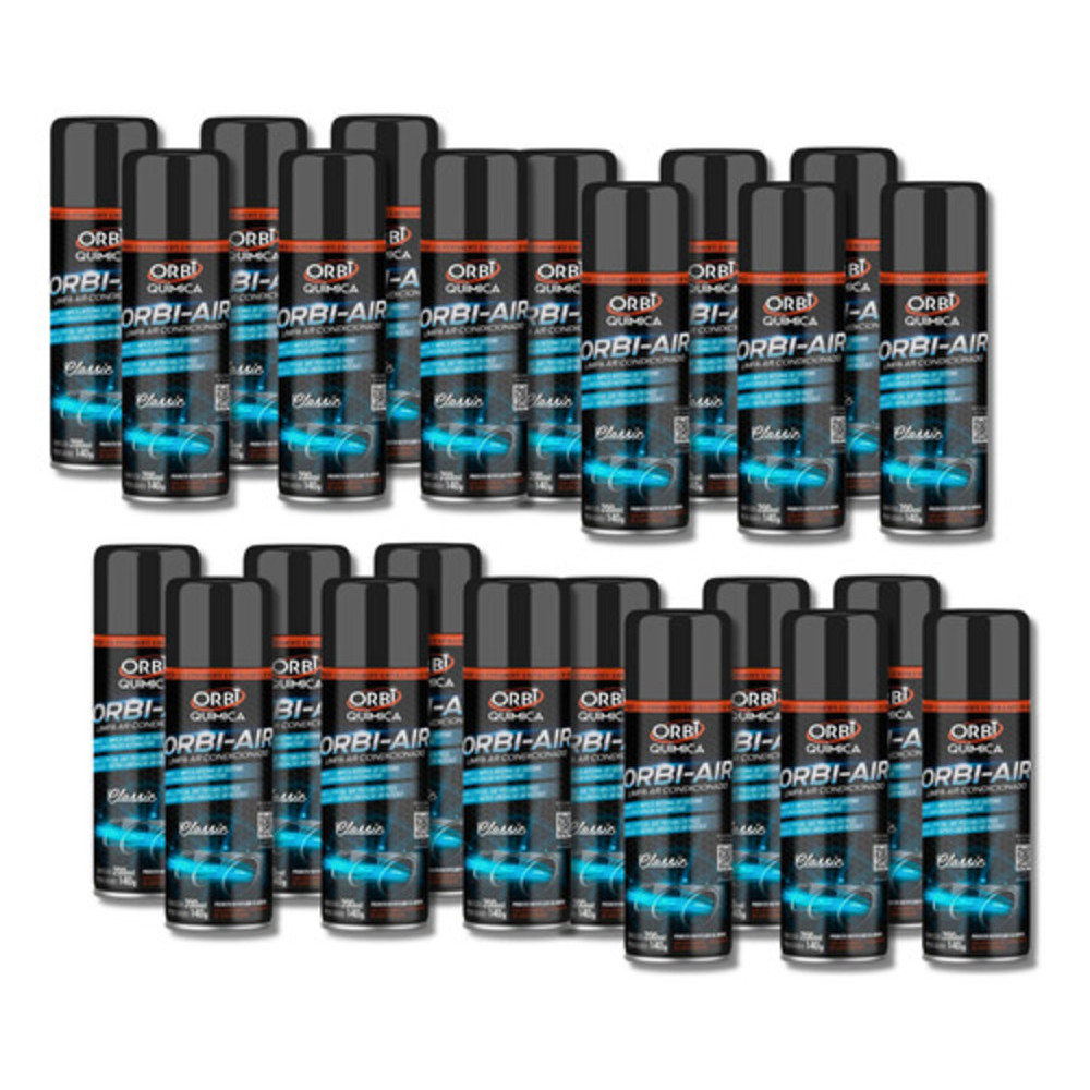 24 Higienizador De Ar Condicionado Orbi Air Tipo Granada em Oferta na Shopee