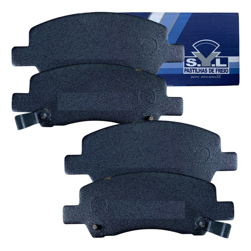 Kit 4 Pastilha Freio Dianteira Syl Hb20  1.0 2020 2021 2022 2023 em Oferta na Shopee