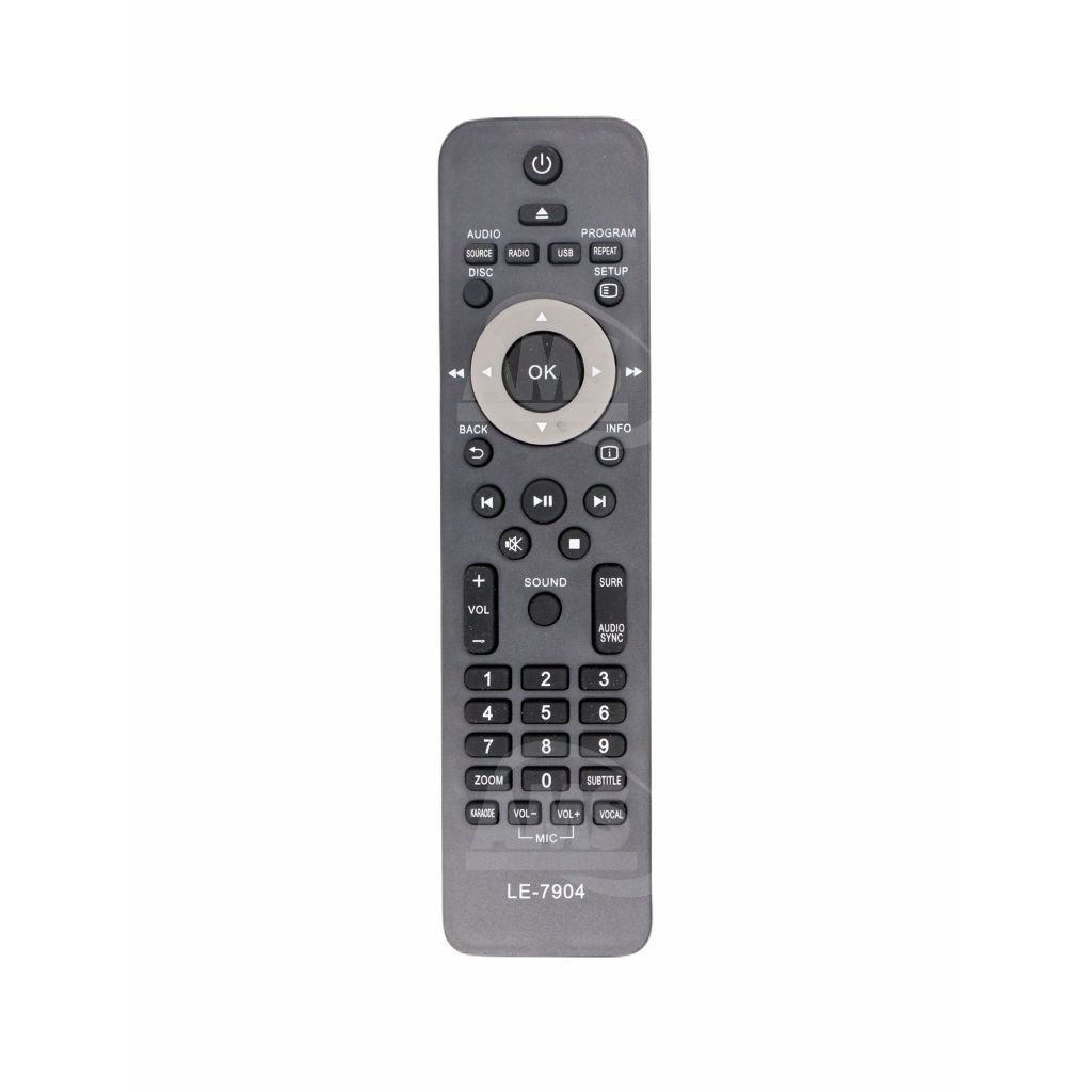 Controle Remoto Compatível com Home Theater Philips Hts-3510, Hts-5540