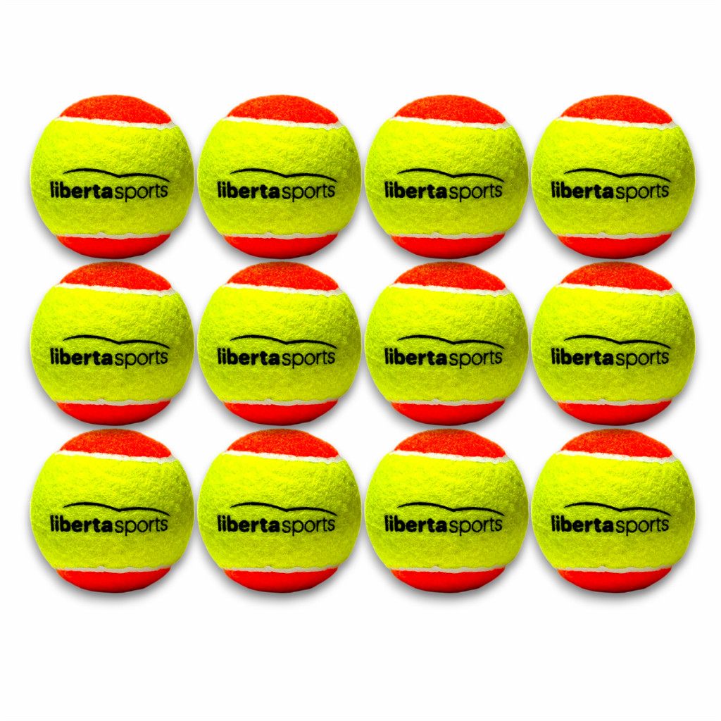 Bola Oficial Beach Tennis Liberta Sports Kit 12 Bolinhas Tenis Praia