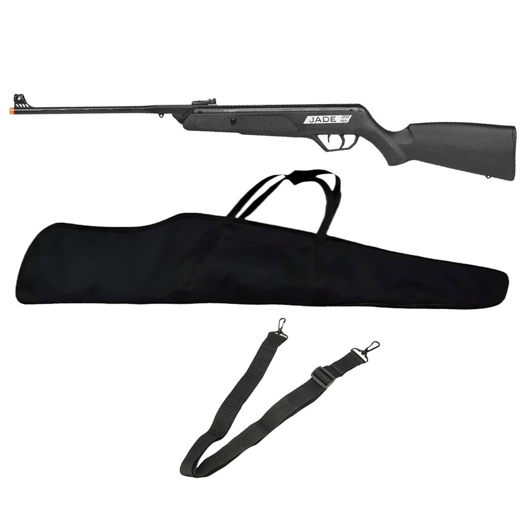 Carabina de Pressão New Jade Oxidada 4.5mm - CBC + Capa + Bandoleira em Oferta na Shopee