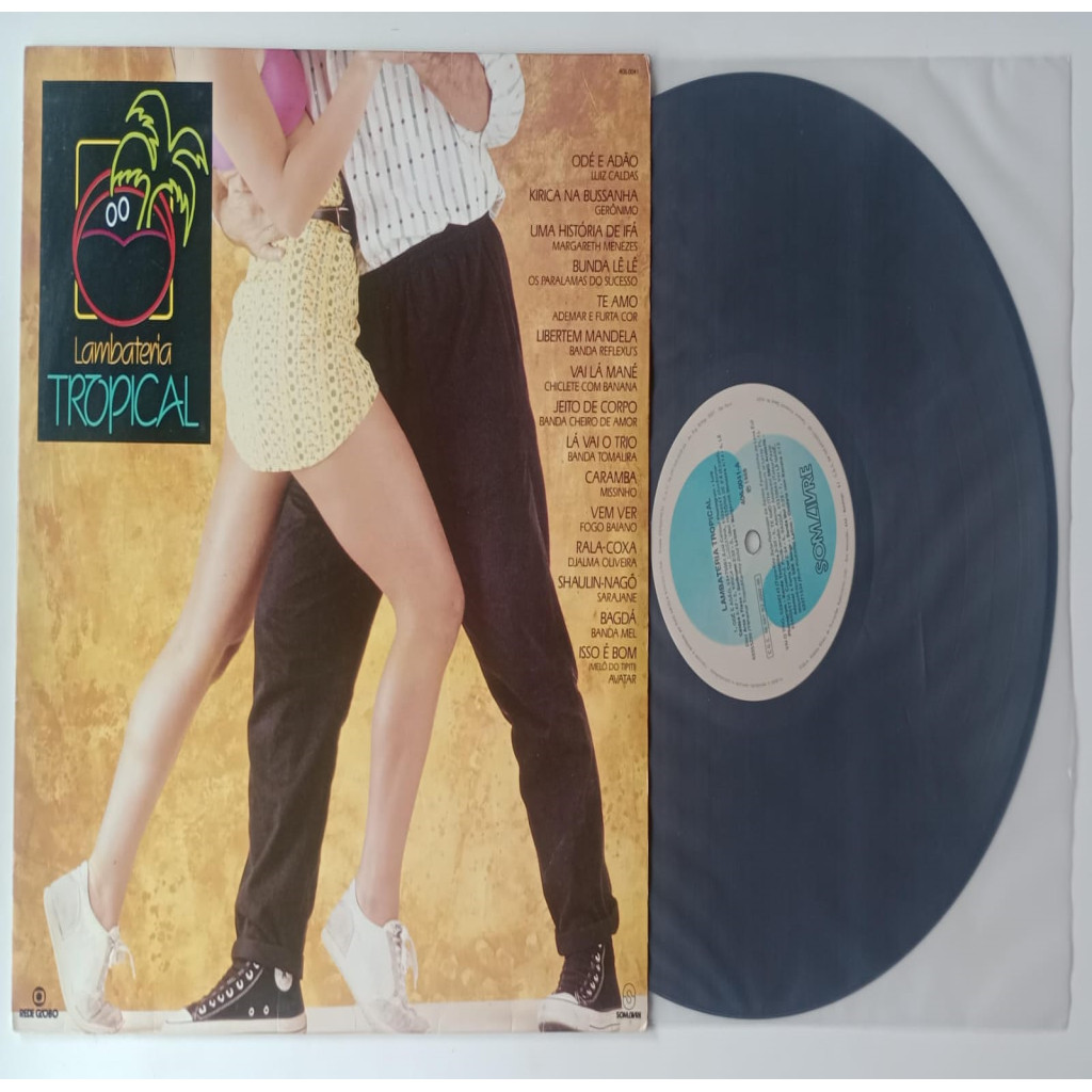 VINIL VÁRIOS ARTISTAS LAMBATERIA TROPICAL [1988]