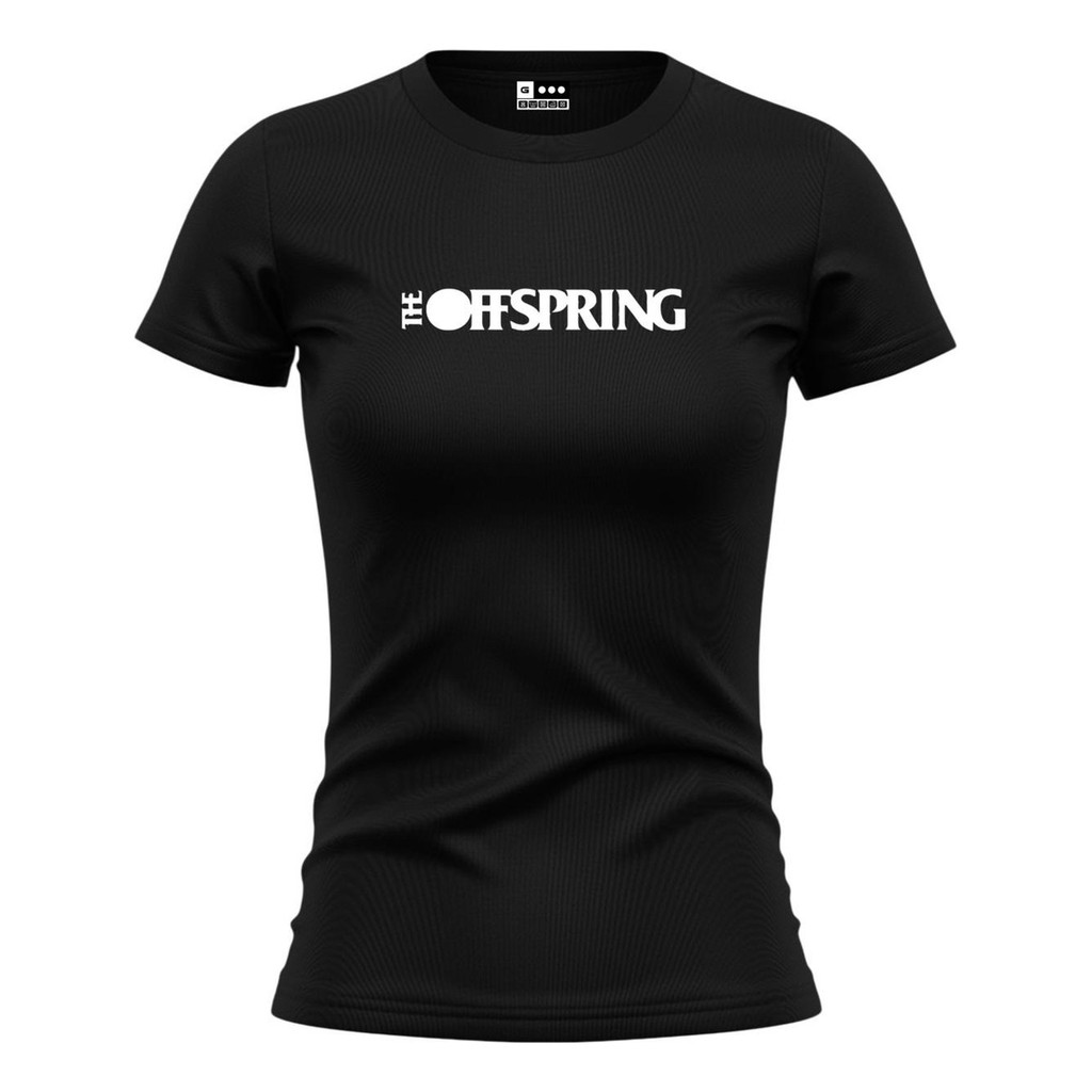 Camisa Feminina Banda Rock The Offspring Dry Fit Baby Look
