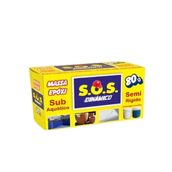 Kit 5 Unidades Sos Secagem Rapida Dinamico 80gr - Vedatudo
