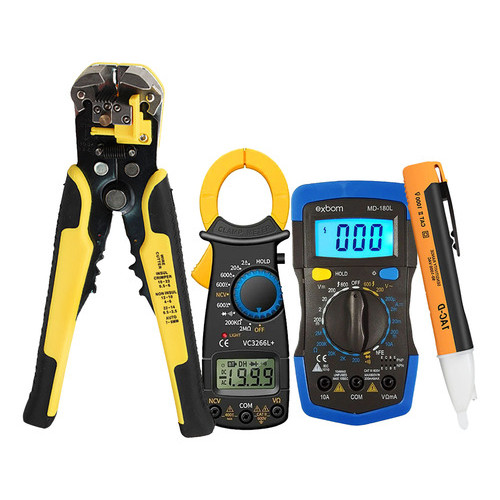 Multimetro Digital Amperimetro Desencapador + Caneta Tensão em Oferta na Shopee