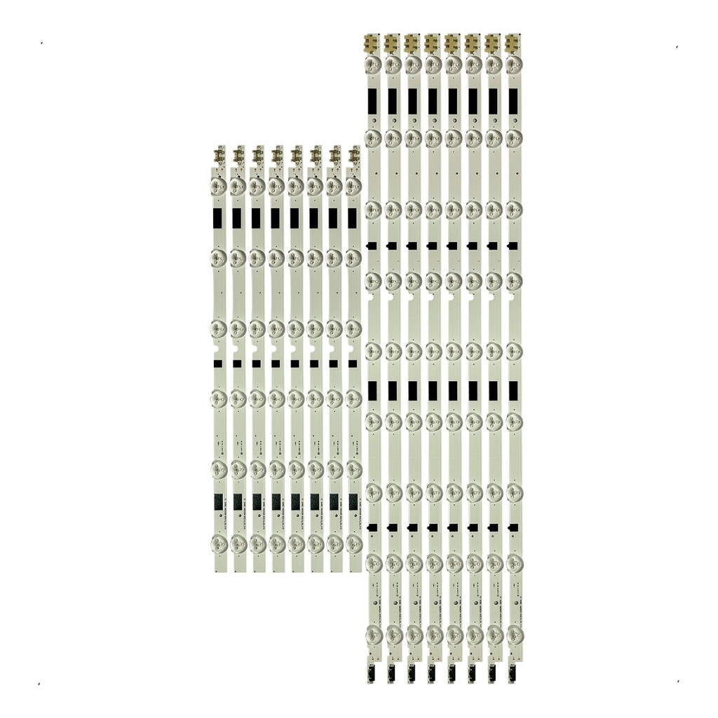 Kit 16 Barras Led P/ Un46f5500 Un46f6100 Un46f5200 Un46f6400