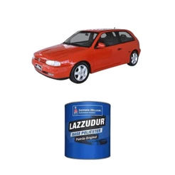 TINTA AUTOMOTIVA POLIESTER VERMELHO FLASH IV LISA VOLKSWAGEN 900ML LAZZUDUR