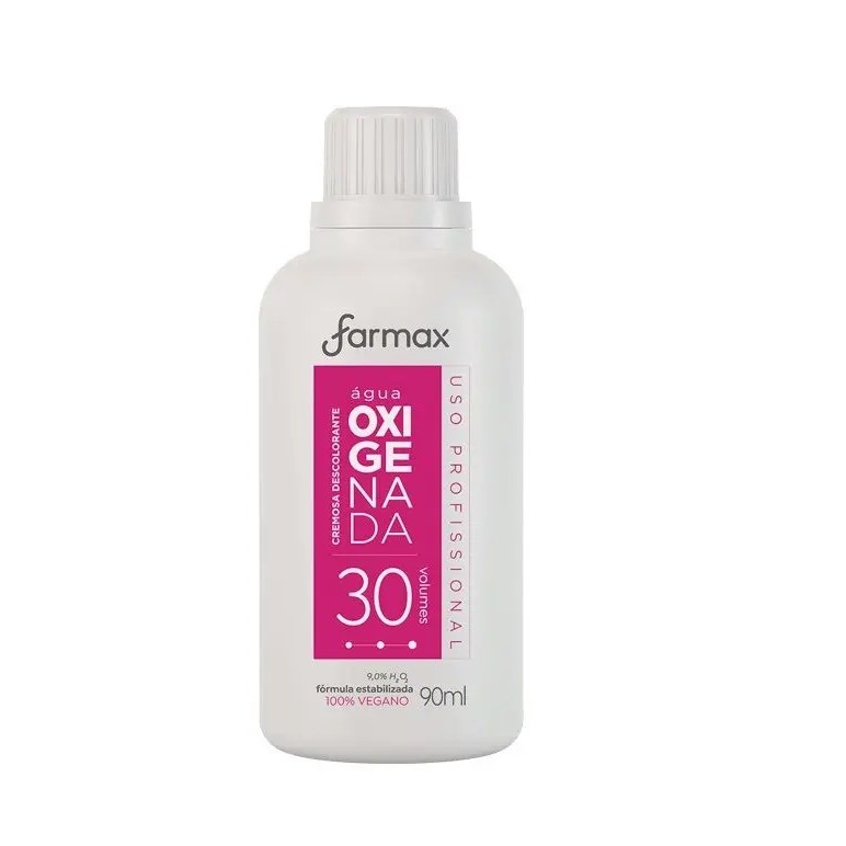 AGUA OXIGENADA CREMOSA 30 VOLUMES FARMAX 90ml