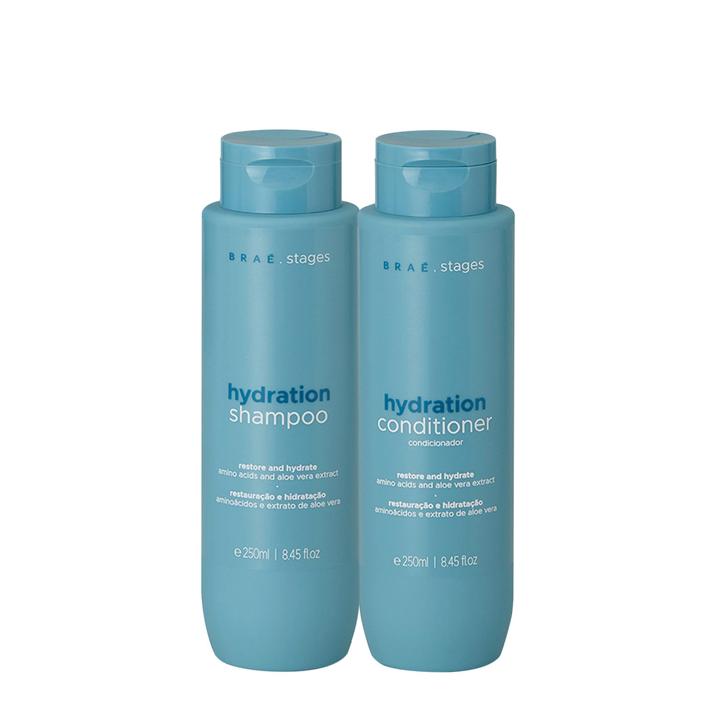 Kit Braé Stages Hydration Duo (2 produtos) em Oferta na Shopee