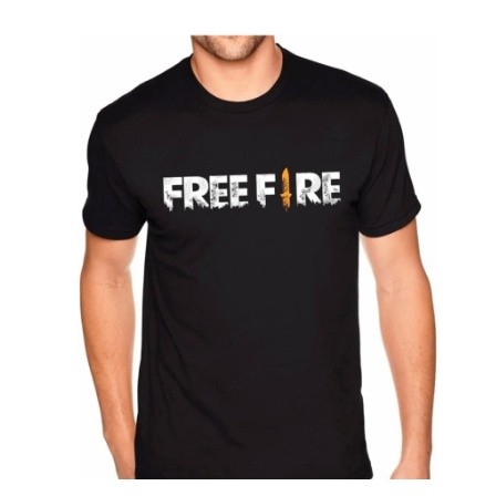 Camisa Camiseta Jogo Free Fire, Garena em Oferta na Shopee