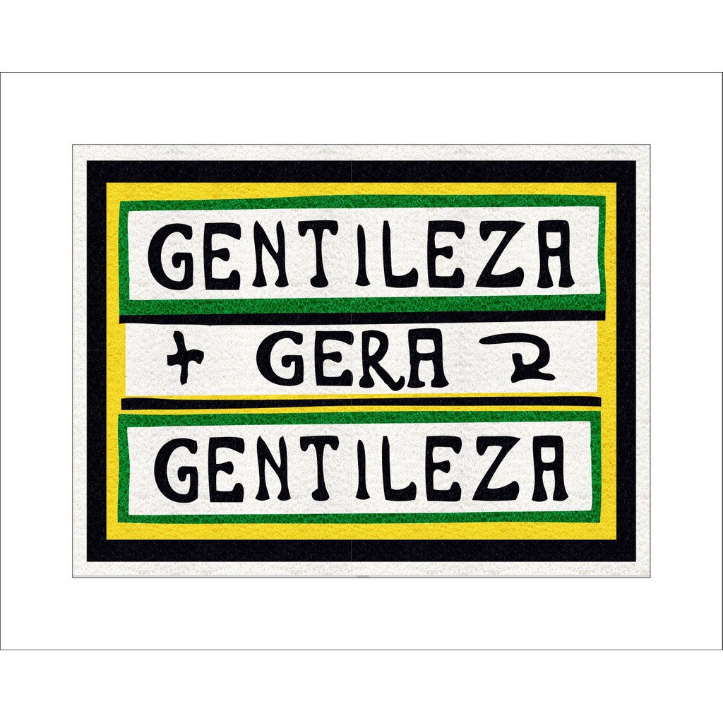 TAPETE CAPACHO GENTILEZA GERA GENTILEZA