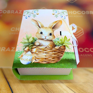 05 CAIXAS DEGUSTACAO LIVRO 2 X 50G - COELHINHO ENCANTADO 5409 (PÁSCOA IDEIA 2025) em Oferta na Shopee