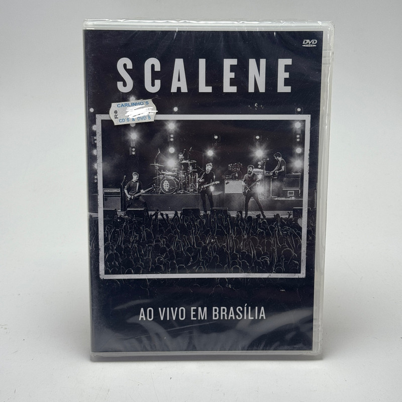 Dvd Scalene - Ao Vivo em Brasília
