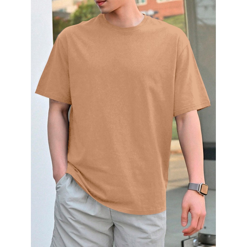 Camiseta Sem Estampa Oversized Unissex Variadas Blusa Quitenssencials Camisa T Shirt Estampa Bordado