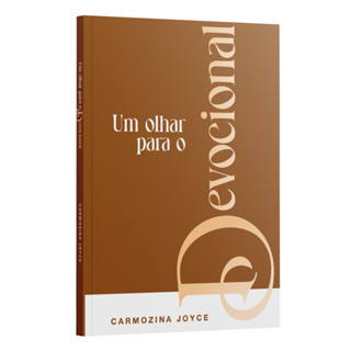 Um olhar para o Devocional | Carmozina Joyce em Oferta na Shopee