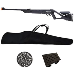 Carabina de Pressão Nitro Advanced 5.5mm – CBC + Capa + Chumbo + Porta Chumbo