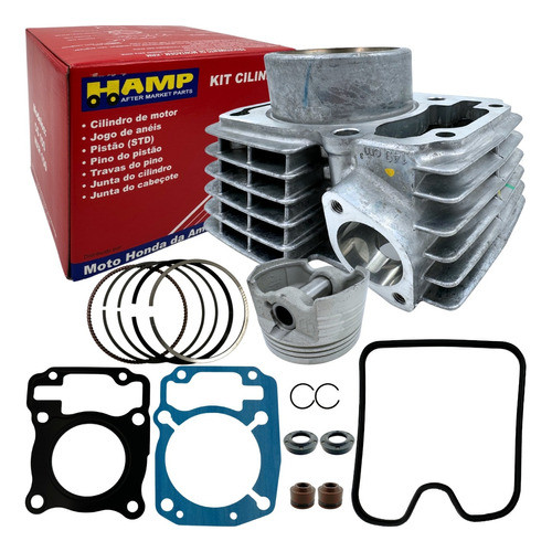 Kit Cilindro Motor Titan Fan Bros 150 Hamp Original Honda