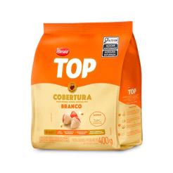 Cobertura Top Branco em Gotas 400g HARALD