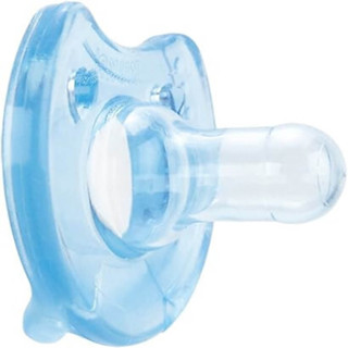 Chupeta Kuka Em Silicone Soft Comfort Tamanho 1 Azul em Oferta na Shopee