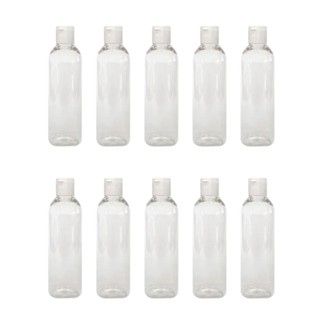 Kit 10 Frascos Viagem Shampoo Creme Sabonete 100ml em Oferta na Shopee