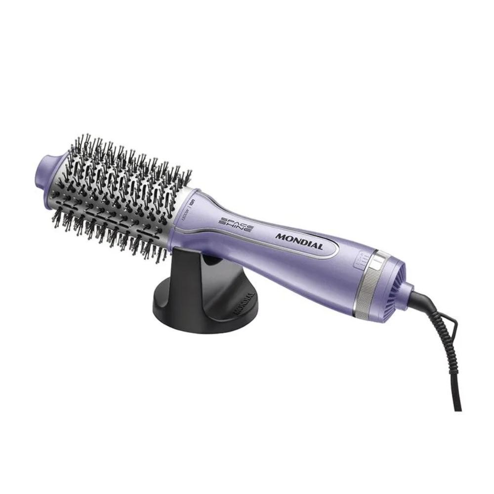 Escova Secadora Mondial Space Shine Lilás 1300W Bivolt - ES-21