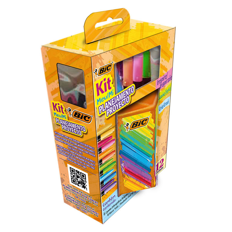 Kit escrita Meu Planejamento com 12 itens 935794 Bic em Oferta na Shopee