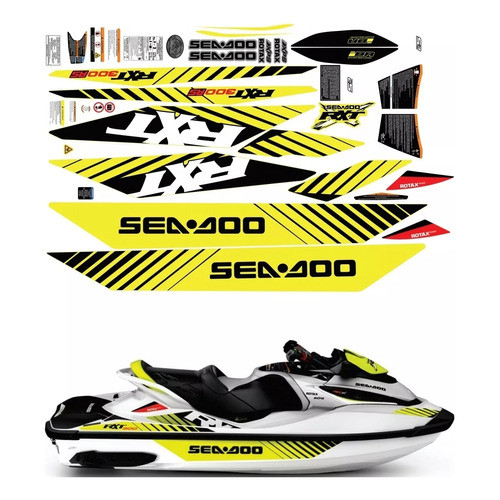 Kit Adesivo Jet Ski Sea Doo Rxt 300 2016