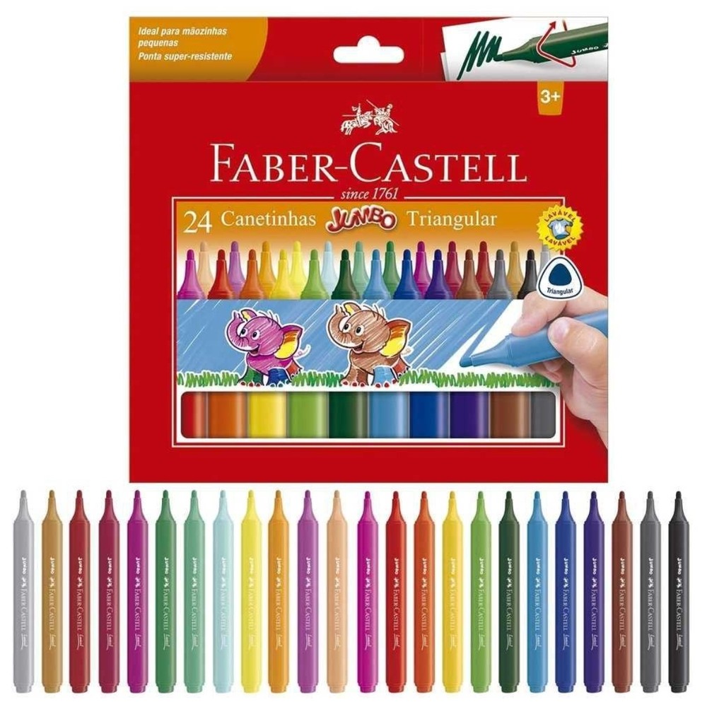 Canetinha Faber Castell Triangular: Onde Comprar | BuscaProdutos