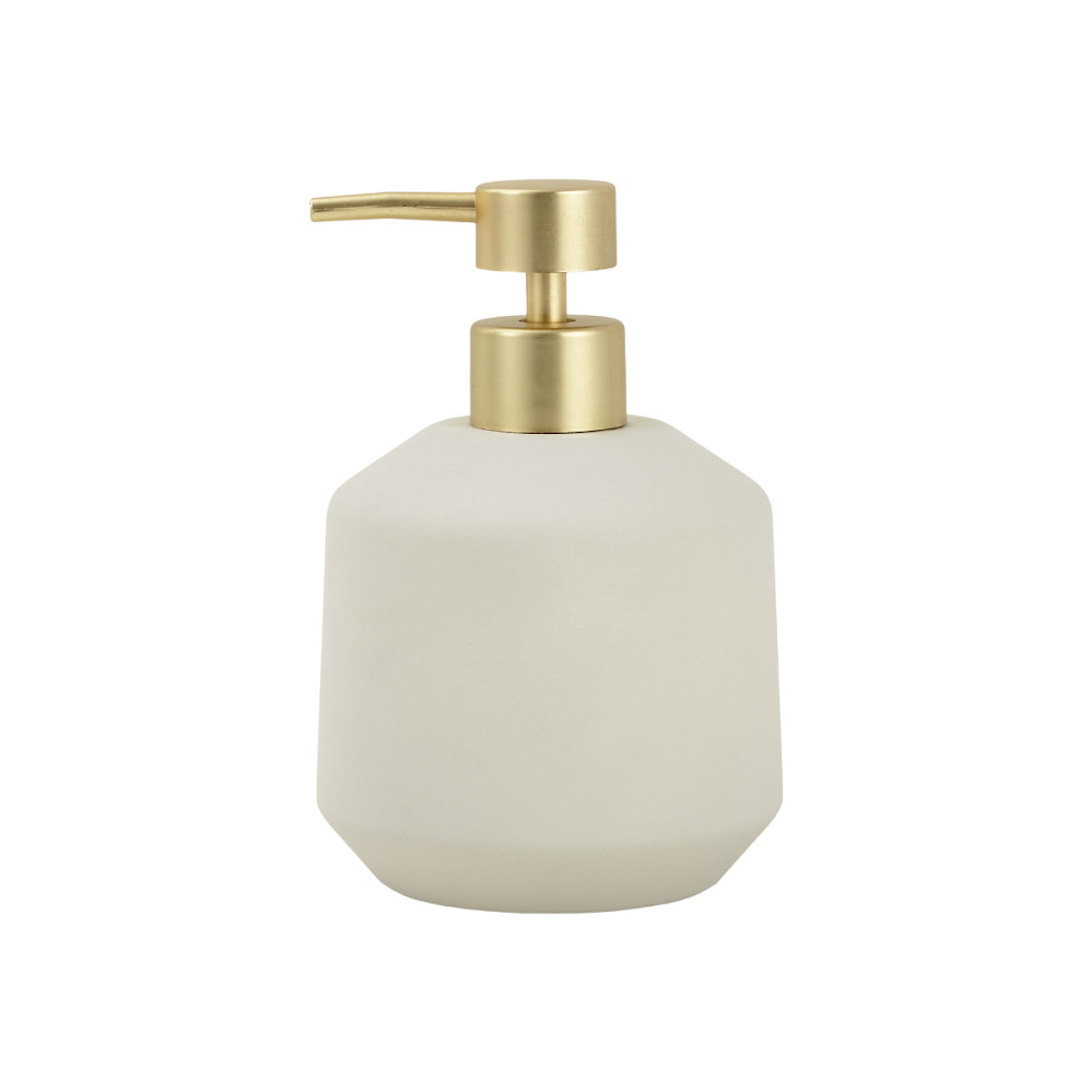 Dispenser Porta Sabonete Líquido Para Lavabo Em Cimento Luxo