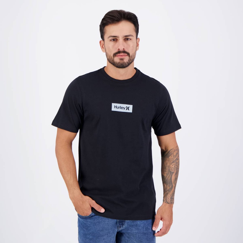 Camiseta Hurley Calibox Preta - Men Clothes