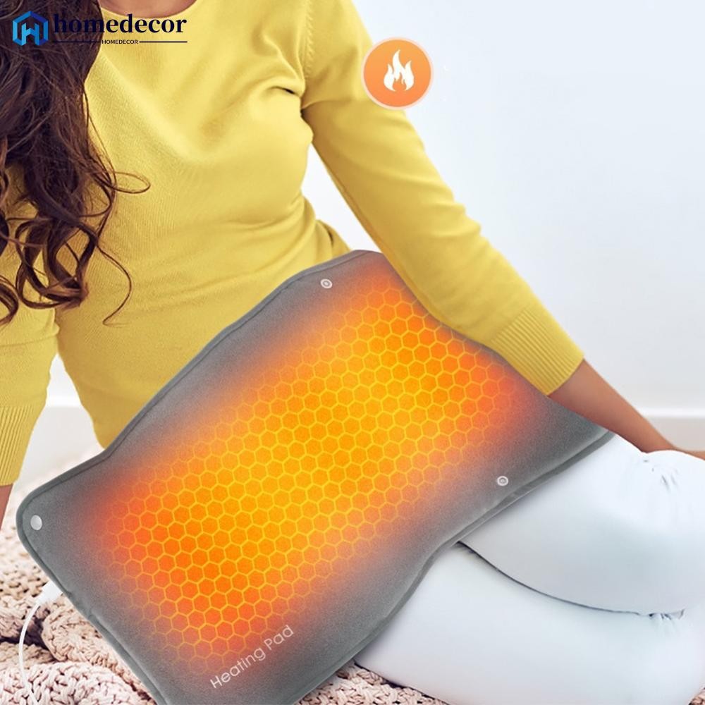 Almofada De Aquecimento Rápido De Grafeno HOMEDECOR Com Temperatura Ajustável E Temporização Fonte De Alimentação USB Bo em Oferta na Shopee