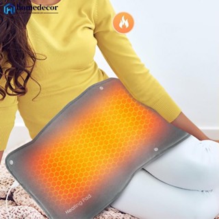 Almofada De Aquecimento Rápido De Grafeno HOMEDECOR Com Temperatura Ajustável E Temporização Fonte De Alimentação USB Bo em Oferta na Shopee