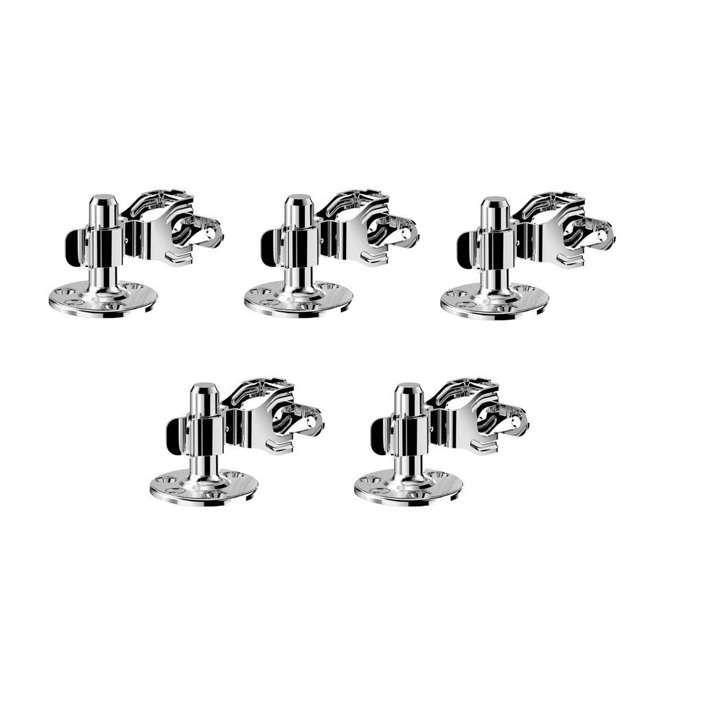 Kit 5 Trava Fixador Prendedor Porta para não bater Inox Soprano em Oferta na Shopee