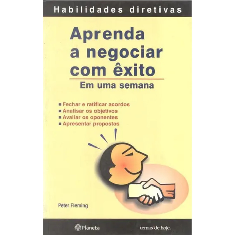 Livro: Aprenda a Negociar com Êxito Autor: Peter Fleming (Novo, Lacrado)