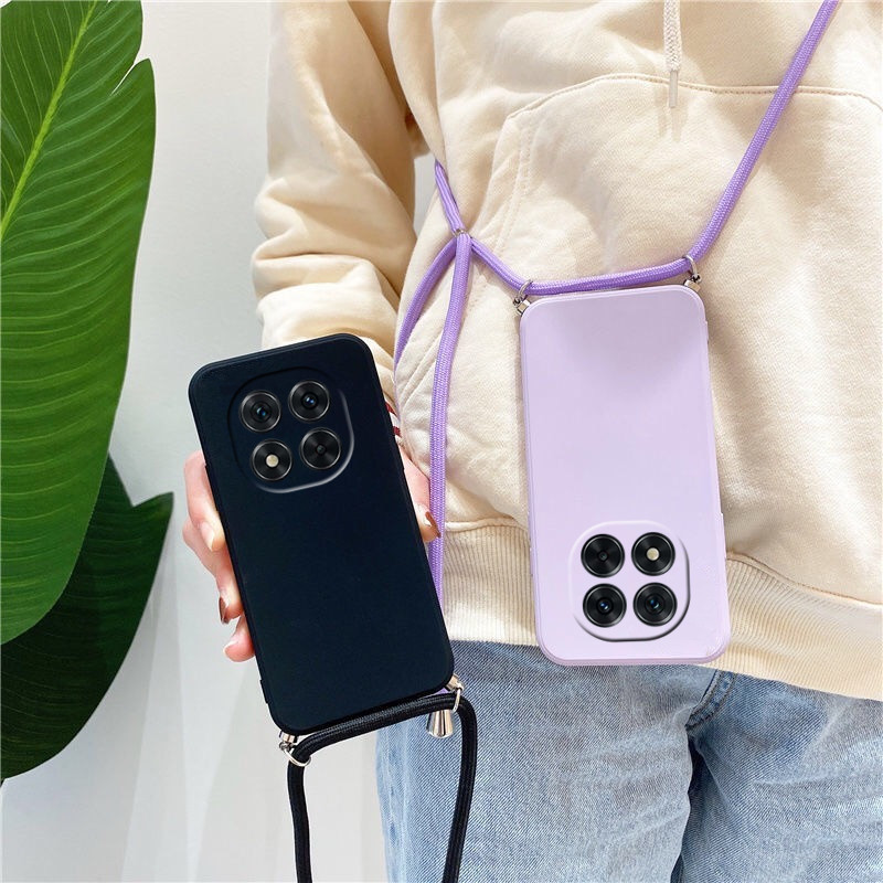 Para Xiaomi Redmi Note14 Pro Plus + A3X POCO X7 5G 4G Note 14 14Pro + Note14Pro + Capa Protetora Smartphone Com Alça De