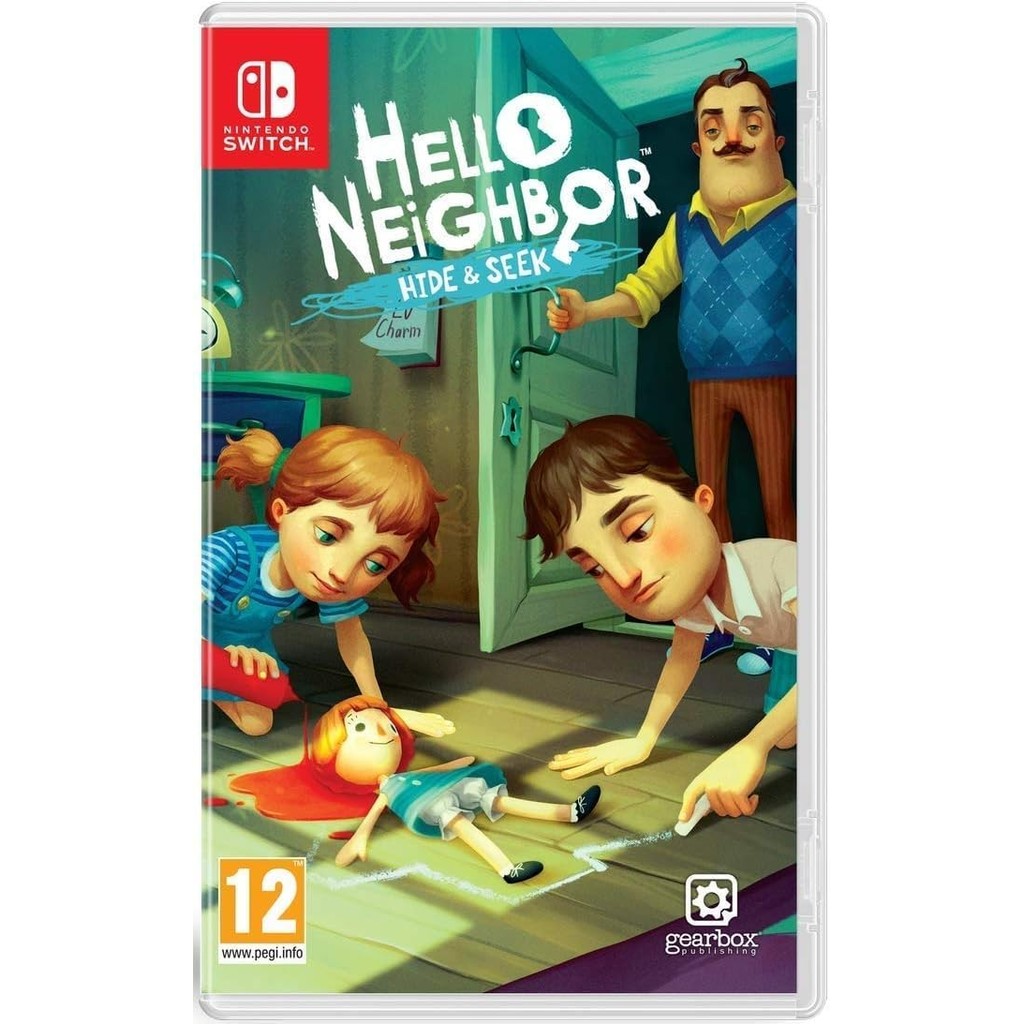 Hello Neighbor Hide and Seek Switch Midia Fisica