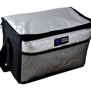 Bolsa Térmica Praia Metalizada Com Alça E Bolso Externo 15L em Oferta na Shopee