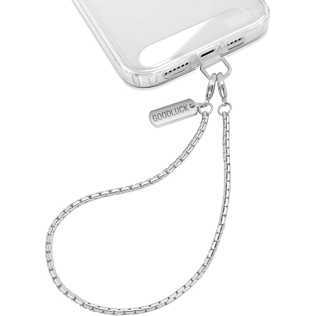 Dadanism Pulseira De Telefone De Metal De Aço Inoxidável , Corrente , Pulso Removível De Cordão De Celular Com Aba De Am em Oferta na Shopee