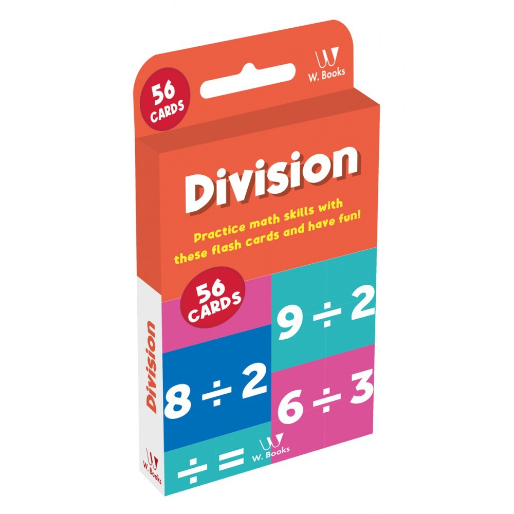 Livro Flash cards Flash Cards: Division W.Books em Oferta na Shopee