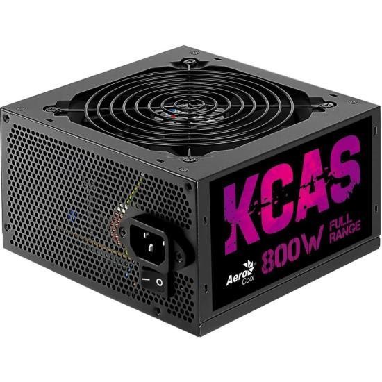 Fonte Gamer ATX Aerocool KCAS 800W 80 Plus Full Range APFC [F002]