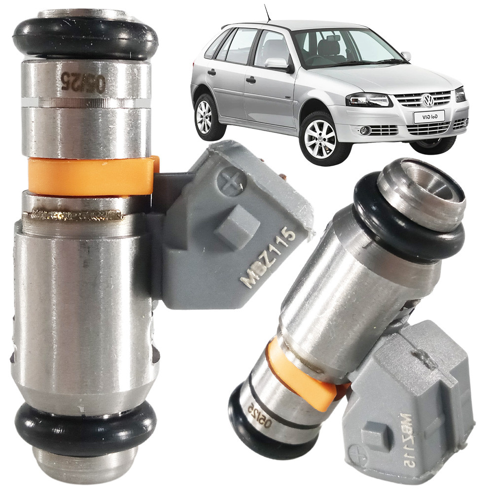 Bico Injetor Gol 1.6 e 1.8 Gasolina Álcool 2003 2004 2005 2006 2007 2009 501.020.02 IWP115 MBZ115