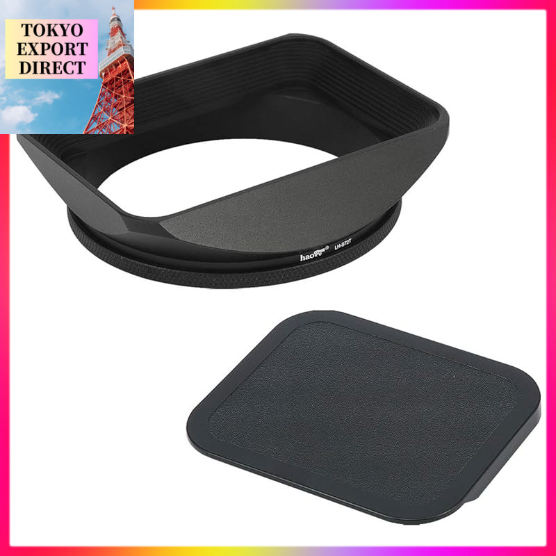 Haoge 72mm Square Metal Screw-In Mount Lens Hood Shade with Cap for 72mm filter thread lenses.[DIRECT FROM JAPAN]
